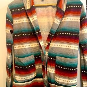 Truly madly deeply open cardigan southwest pattern